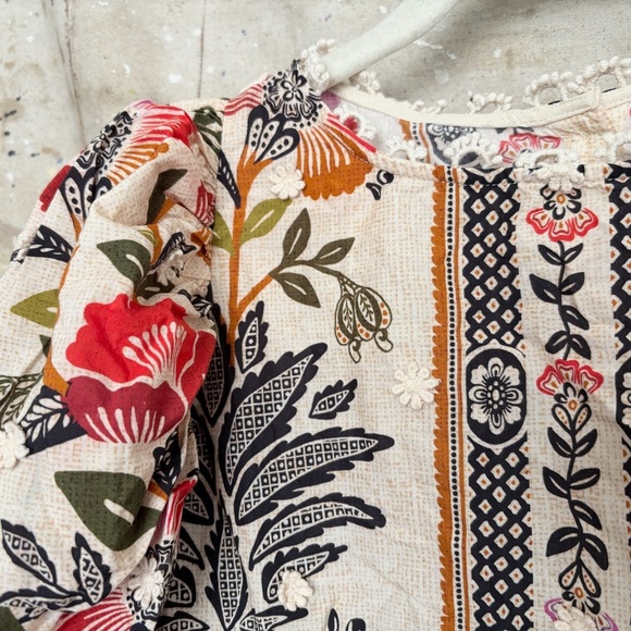 Farm Rio Romantic Garden Blouse - Picture 3 of 8